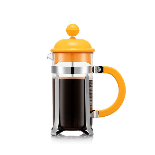 Cafetière À Piston - 3 Tasses - 0.35L - En Plastique Durable - Yolk