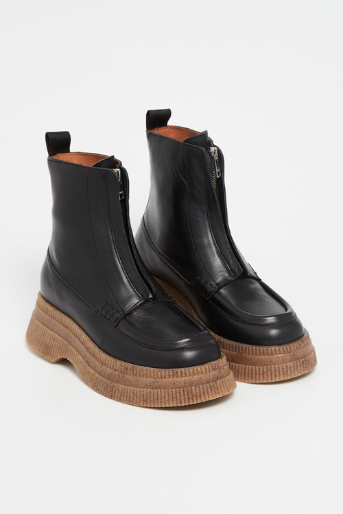 Botte Zippée Wallaby Creepers - Black