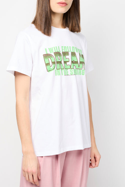 T-Shirt Décontracté Basique En Jersey Dream - Bright White