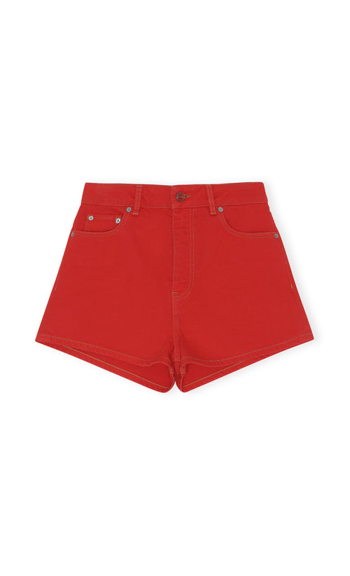 Short Taille Haute - Flame Scarlet