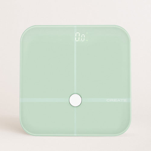 Báscula Body Smart - Impedanciómetro digital con WiFi - Verde pastel