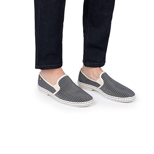 Zapatos Rivieras - Jean clásico a rayas
